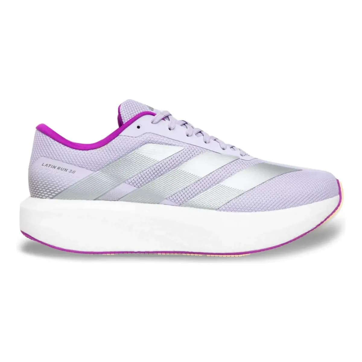 Tênis adidas Latin Run 3.0 Corrida Caminhada Treino Lilás 38 Br
