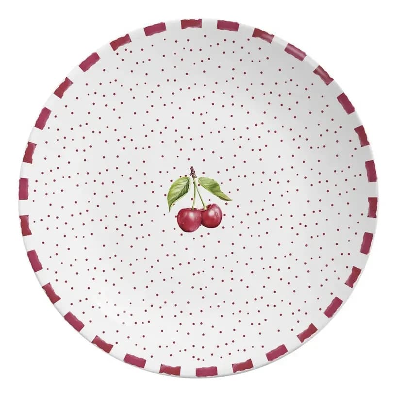 Conjunto Com 6 Pratos Raso Amarena Ø29cm