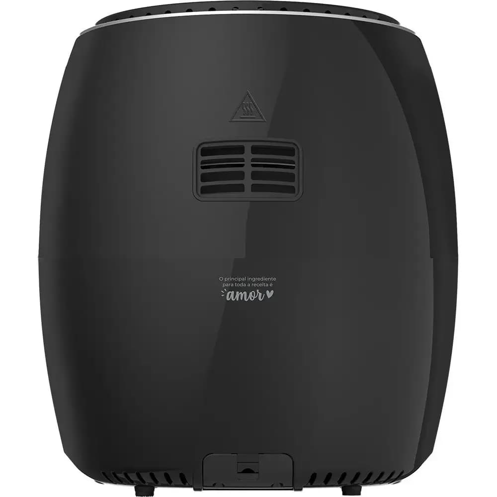 Fritadeira Sem Óleo Super Cook Fryer Frt410 3,8l Cadence Cor Preto