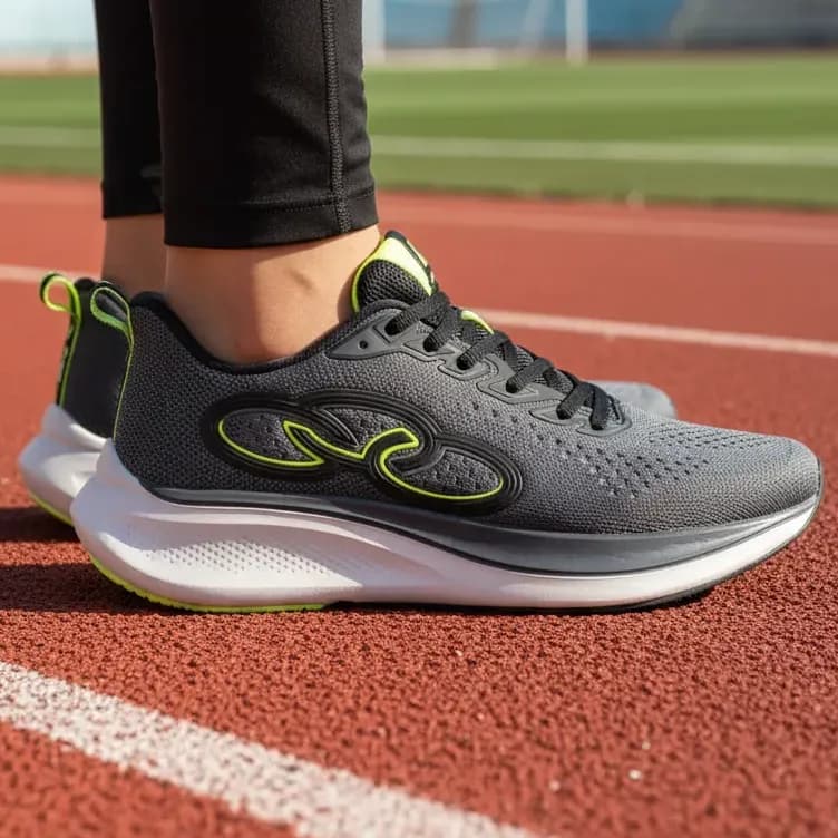 Tênis Olympikus Voa 3 Corrida Academia Esporte Original Cinza Liso 41 Br