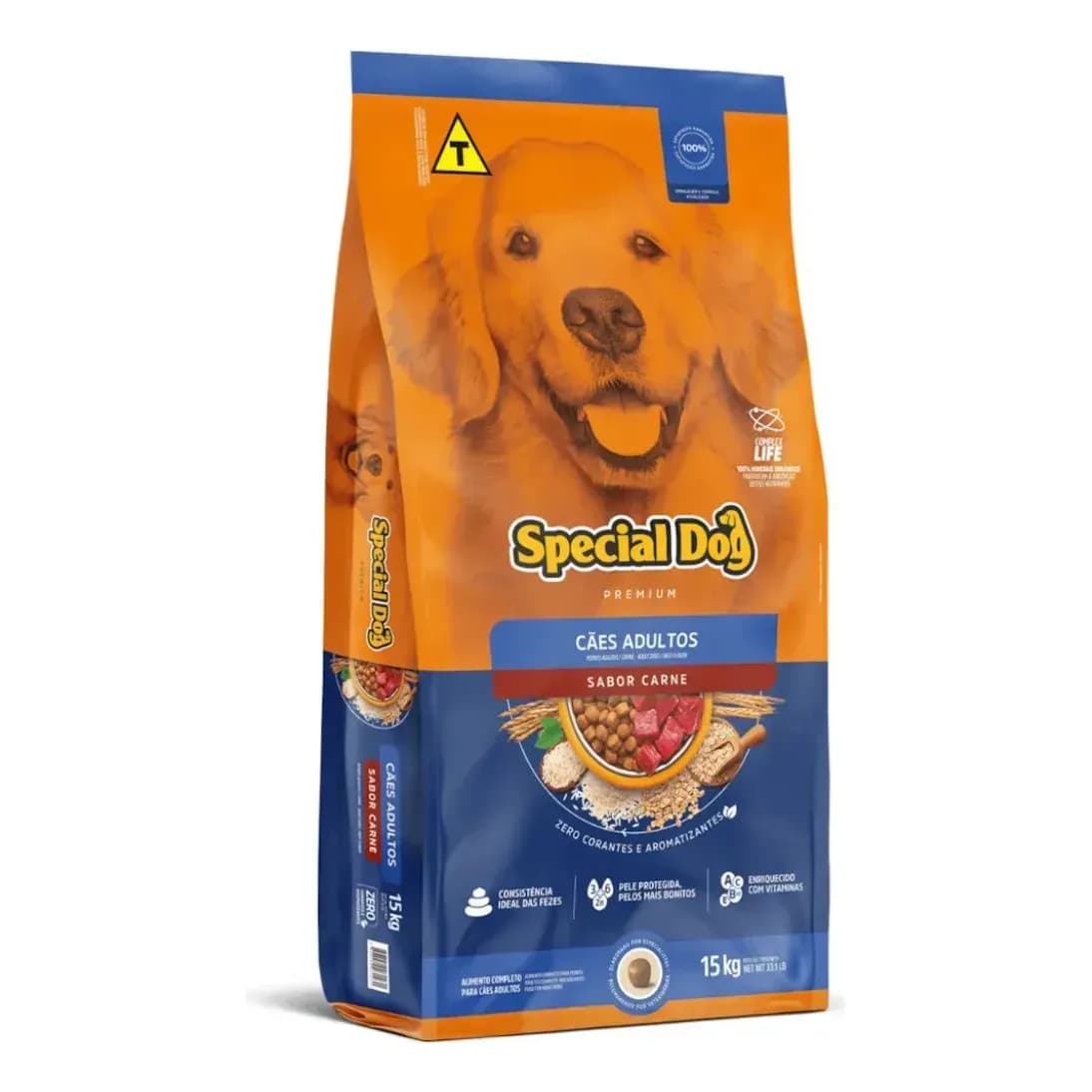 Ração Special Dog Premium Sabor Carne Adulto 15kg
