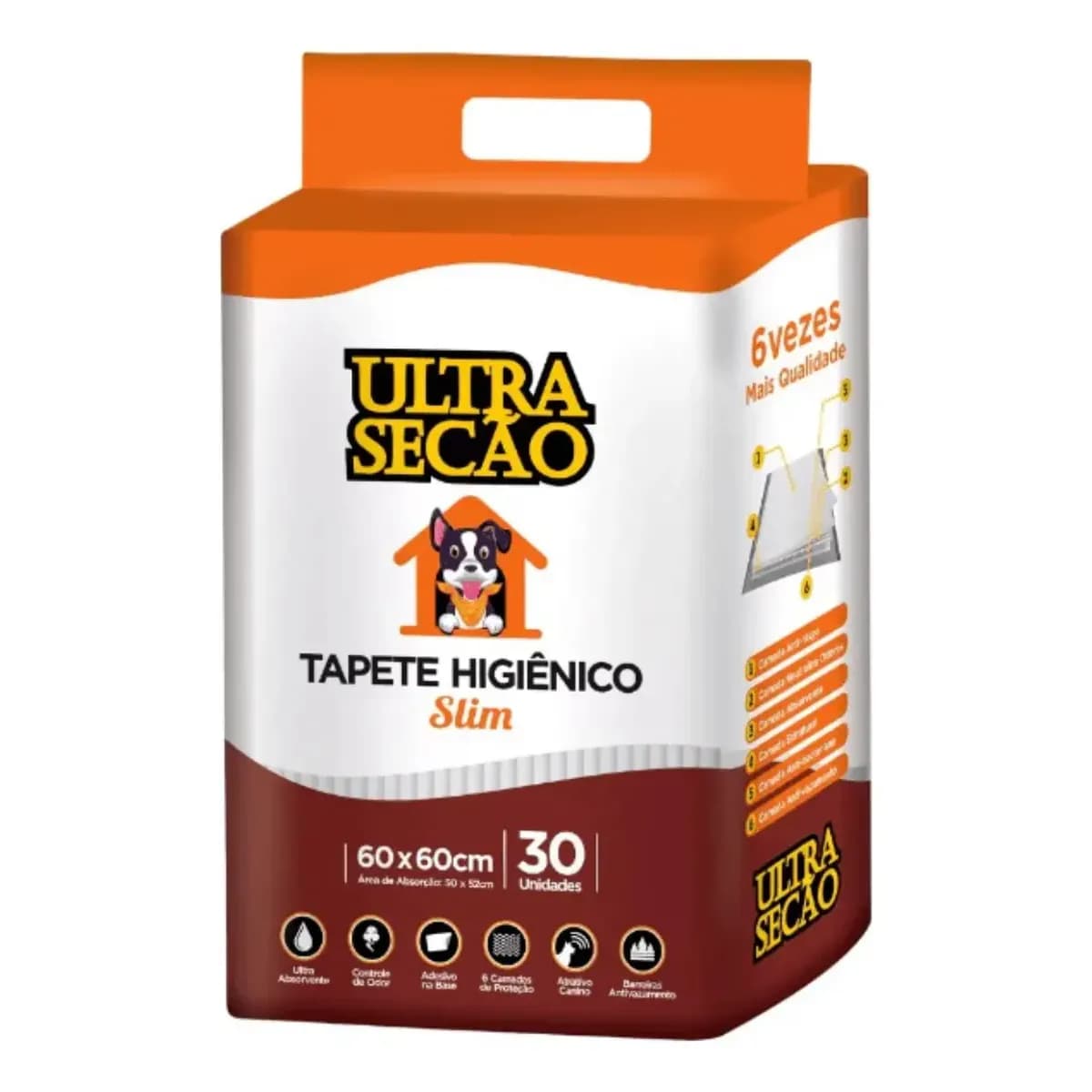 Great Pets - Tapete Higiênico Ultra Secão 60x60