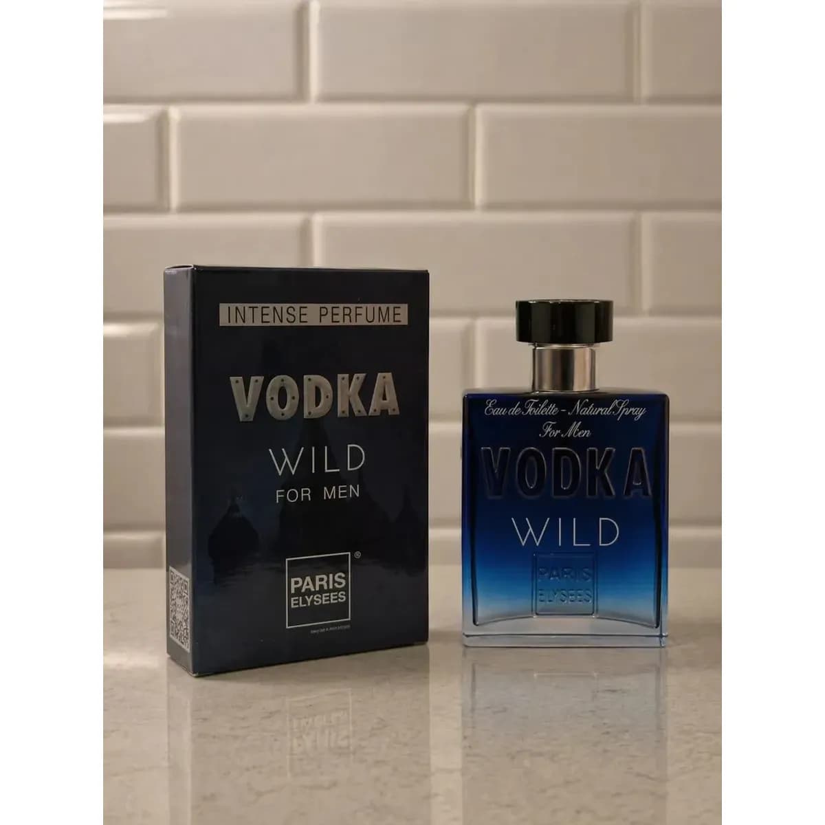 Perfume Vodka Wild Paris Elysees Masculino Intense 100ml