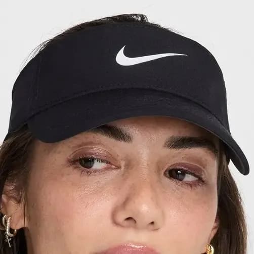 Viseira Nike Dri-fit Ace Visor Cor Preto/branco Tamanho M/g