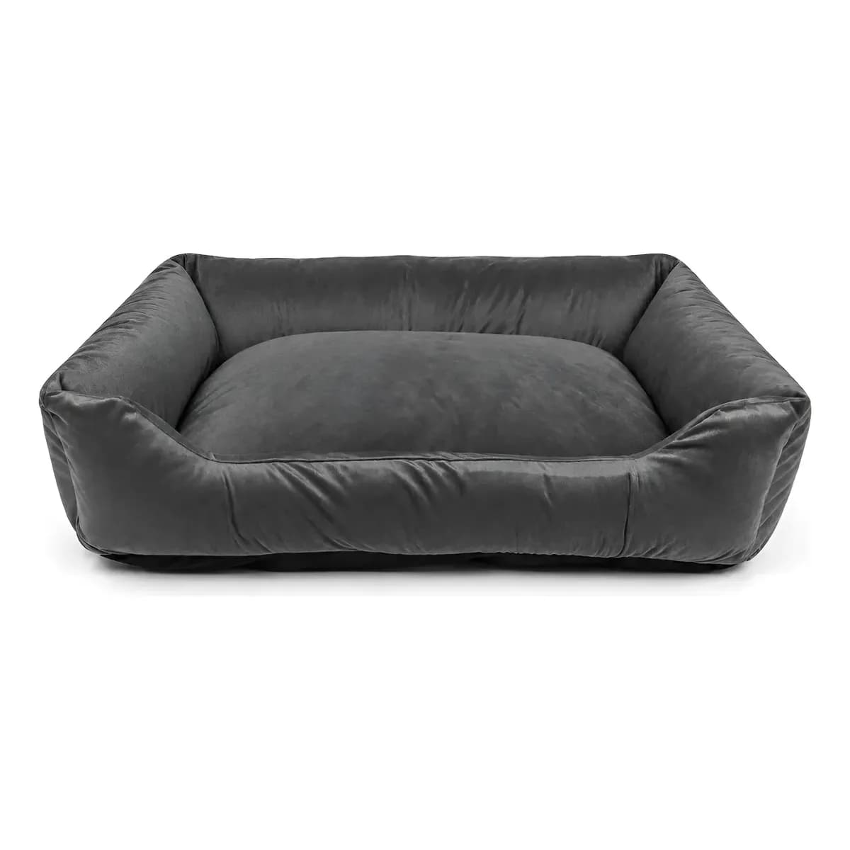 Cama Pet Confortável Fofa Média 70x50 Durável Extra Macia Chumbo
