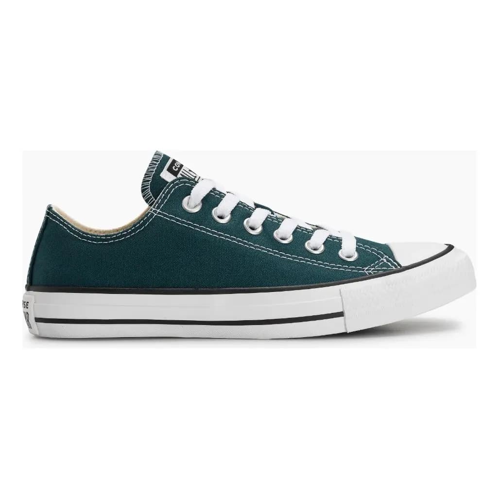 Tênis Converse Sem Gênero Taylor Ct0420 Curto T Verde Esmeralda 01/branco/branco Liso 37 Br