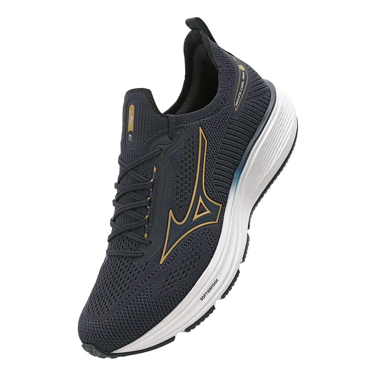 Tênis Mizuno Cool Ride 3 Esportivo Corrida Academia Original Marinho Liso 42