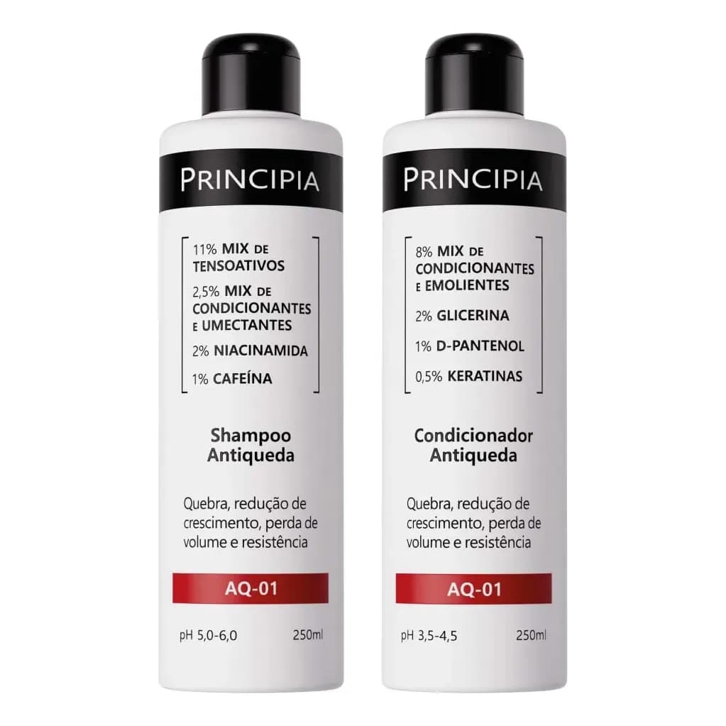 Kit Shampoo E Condicionador Antiqueda Aq-01