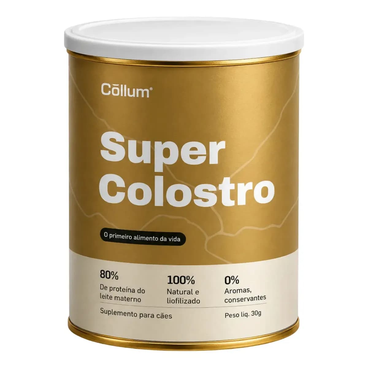 Super Colostro Collum para Cachorros 33g Proteína em Pó