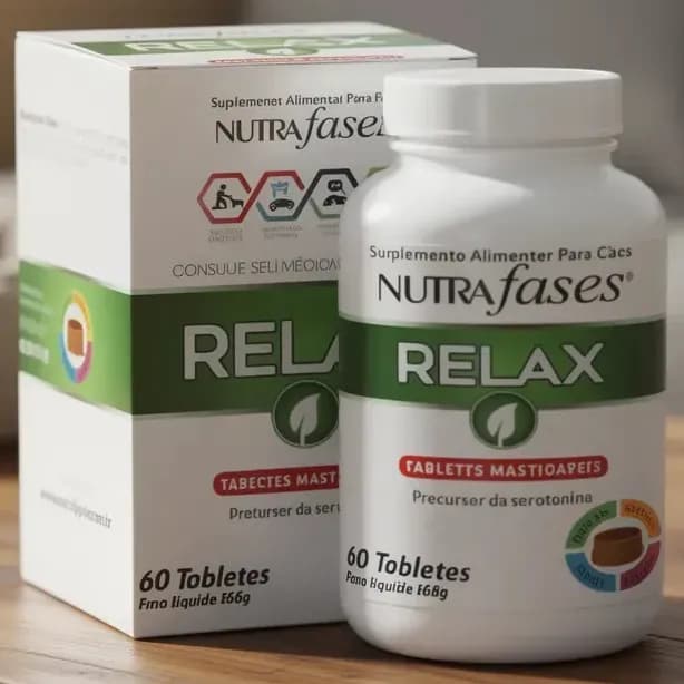 Nutrafases Relax Pote Com 60 Tabletes