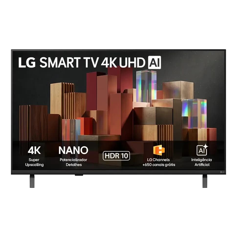 Smart TV LG 65'' 4K Ultra HD NANO AI Magic Webos 26 65UN85C HDR10 Bluetooth Wi-Fi Google Cast