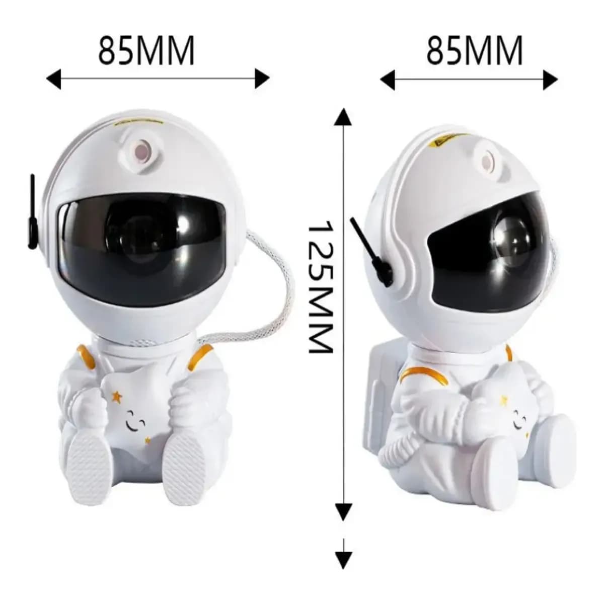 Astronauta Para Quarto Com Luz Nebulosa E Galáxia Tedy cc