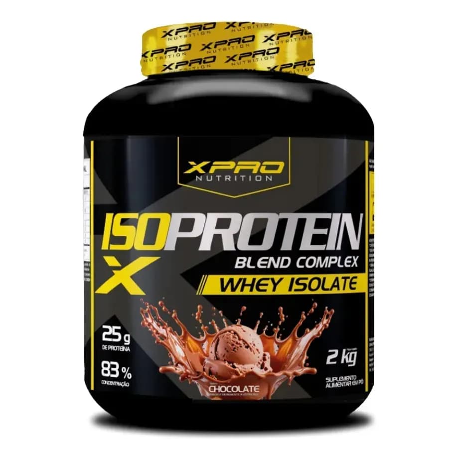 Whey Protein Iso Blend Complex 2kg de Chocolate Zero Açúcar - XPro Nutrition