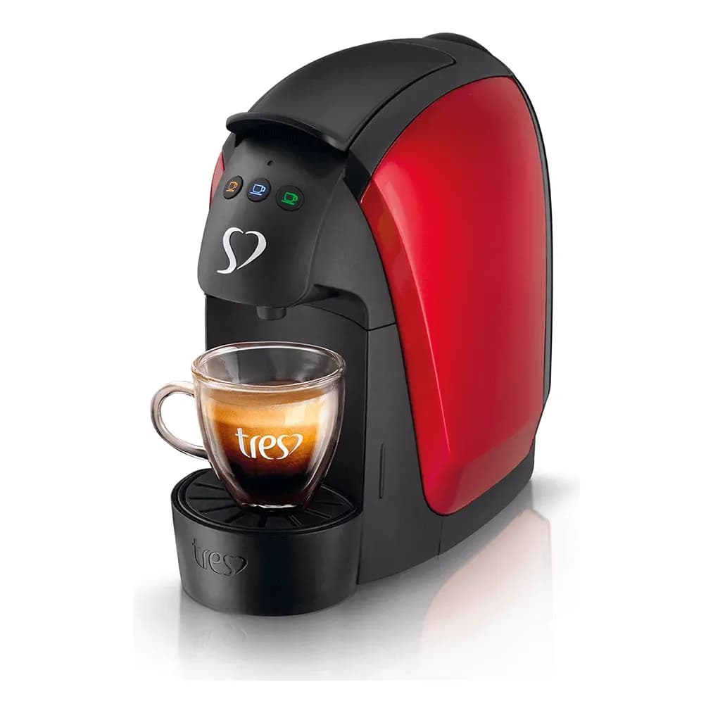 Cafeteira Espresso Três 3 Corações Luna Automática Vermelho 220v