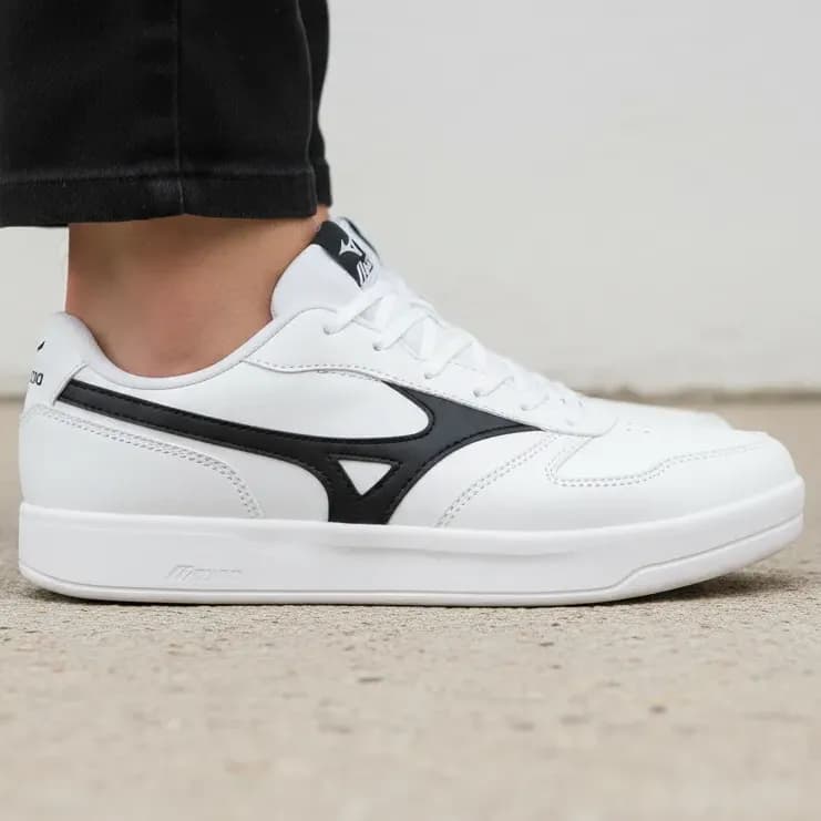 Tênis Mizuno Street Wind Unissex Moda Casual Original Branco 43