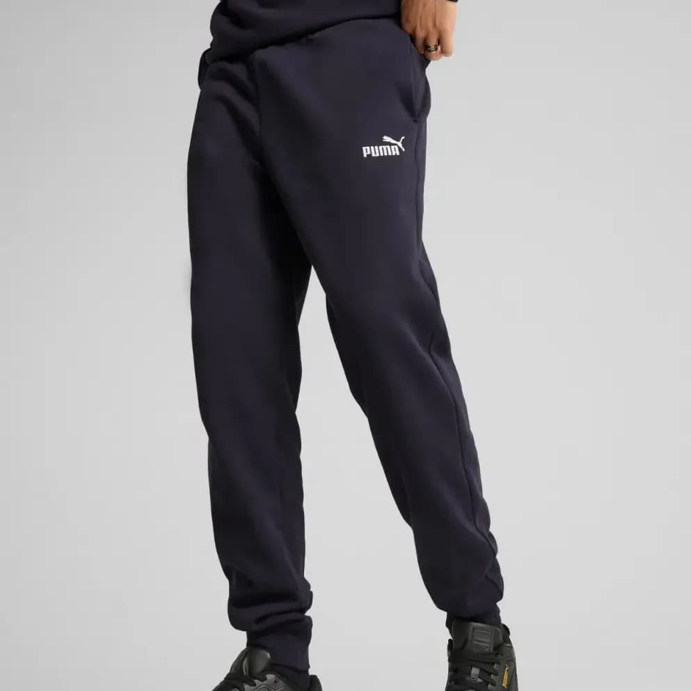 Calça De Moletom Masculina Essentials No. 1 Logo Puma Medium Gray Heather Liso M
