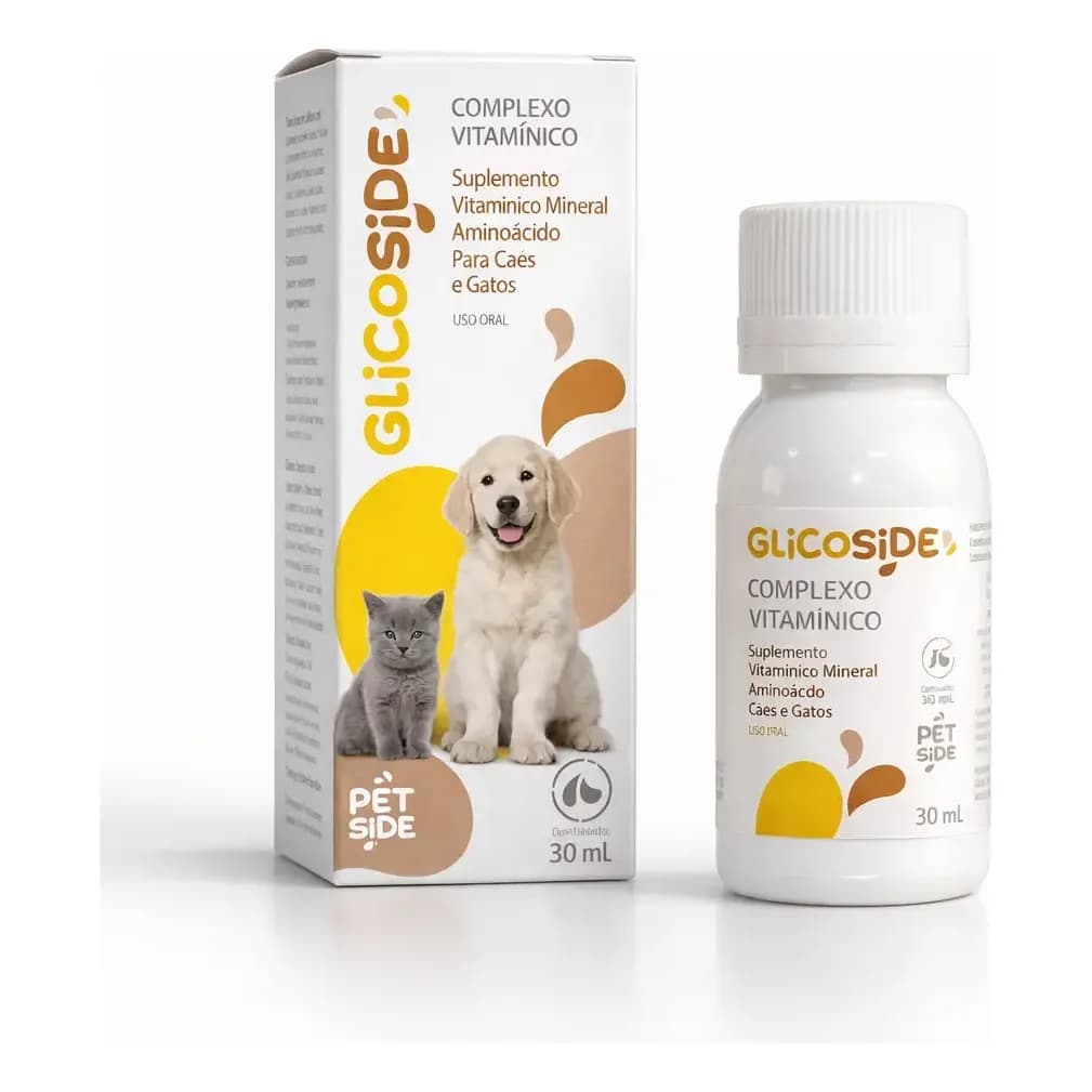 Suplemento Pet Aumenta Apetite Energia - Glicoside 60ml
