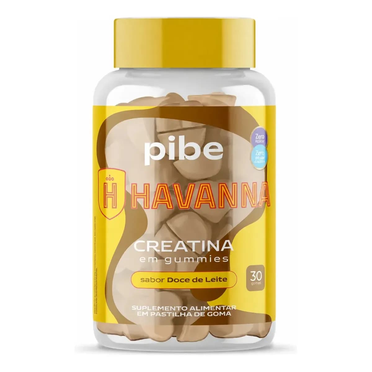 Creatina Gummies Havanna Pibe Doce De Leite 30 Gomas Doce De Leite