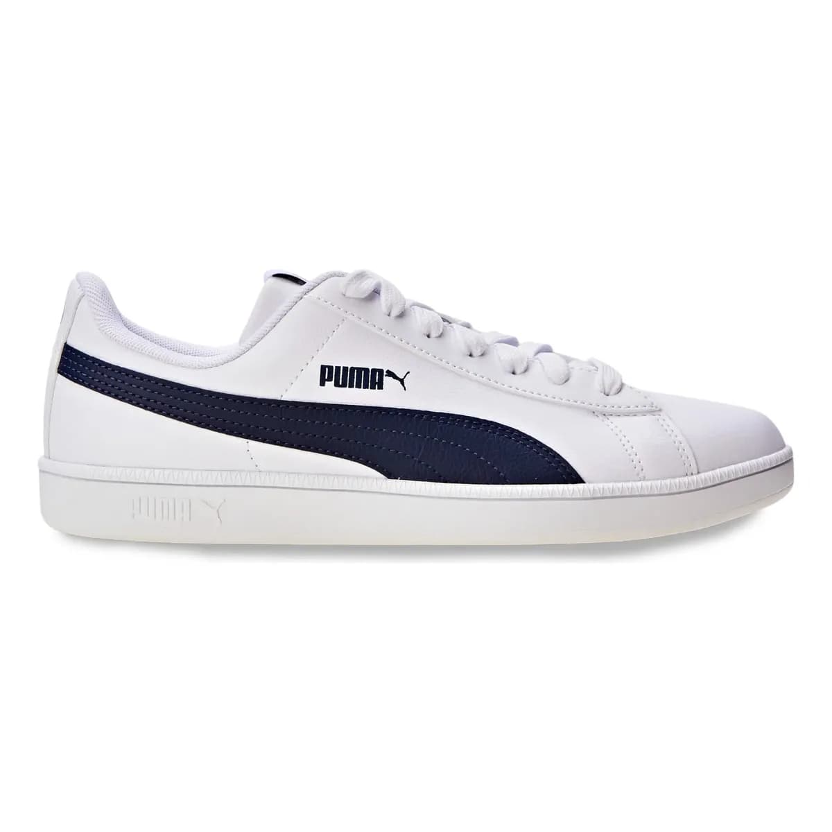 Tênis Casual Masculino E Feminino Up Puma Branco Azul-escuro Geométrico 38 Br