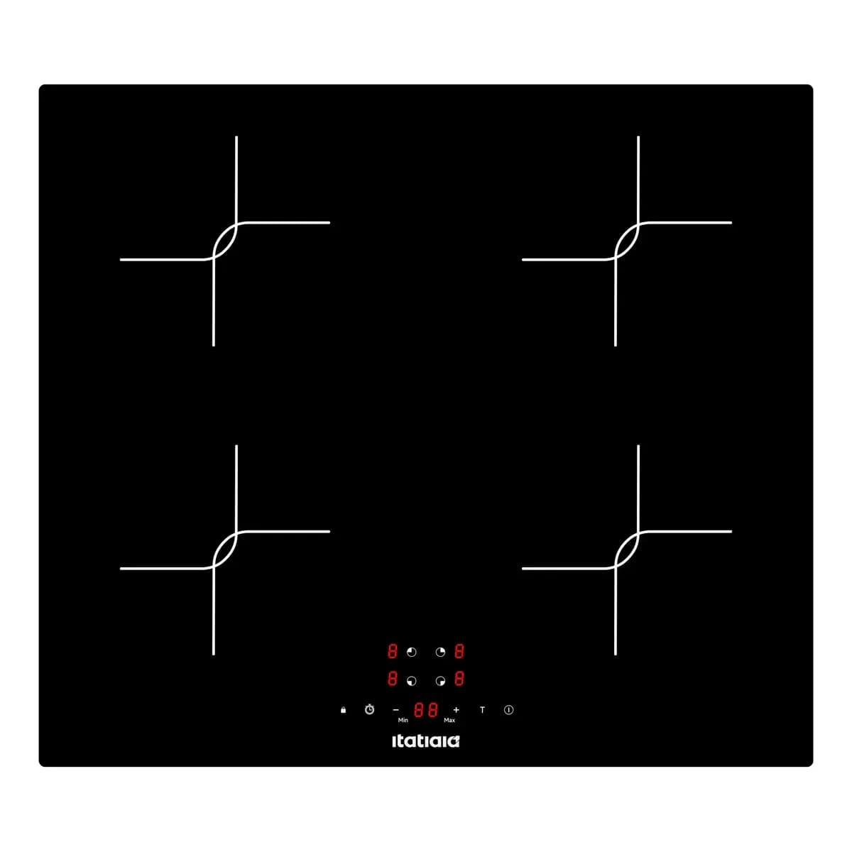 Cooktop de Indução Itatiaia Master 4Q 220V - Preto