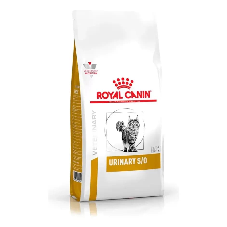 Alimento Royal Canin Veterinary Diet Feline Urinary S/O High Dilution UHD 34 para gato adulto de raza pequena sabor mix