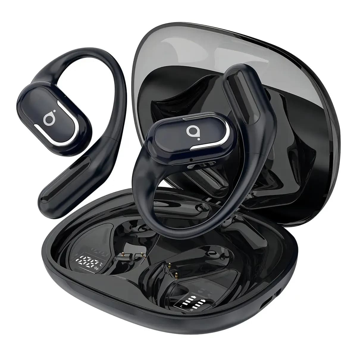Fone de Ouvido Esportivo Basike TWS Com Bluetooth 6.0 e Bateria de 60h