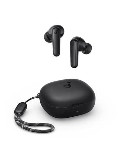 soundcore P20i da Anker, Fone de Ouvido Bluetooth 5.3 Sem Fio, 2 Mics IA | Bass UP, Graves Potentes, Drivers de 10mm, 30H, Resistência à Água TWS, Personalização de Som via App para Academia, IPX5
