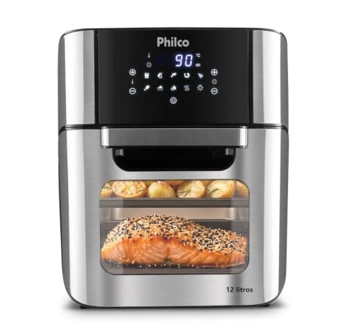 Philco Fritadeira Air Fryer 12L Pt PFR2200P 220V