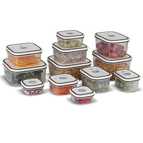 Electrolux, Pote Hermetico, 12 unidades, A23122901, cinza | BPA Free, Porta Mantimentos
