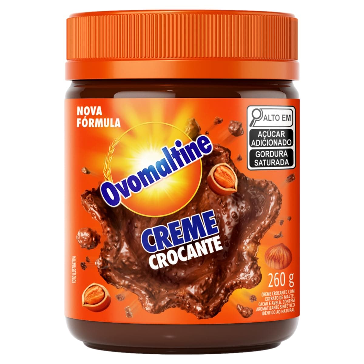 Ovomaltine Creme Crocante Pote 260g