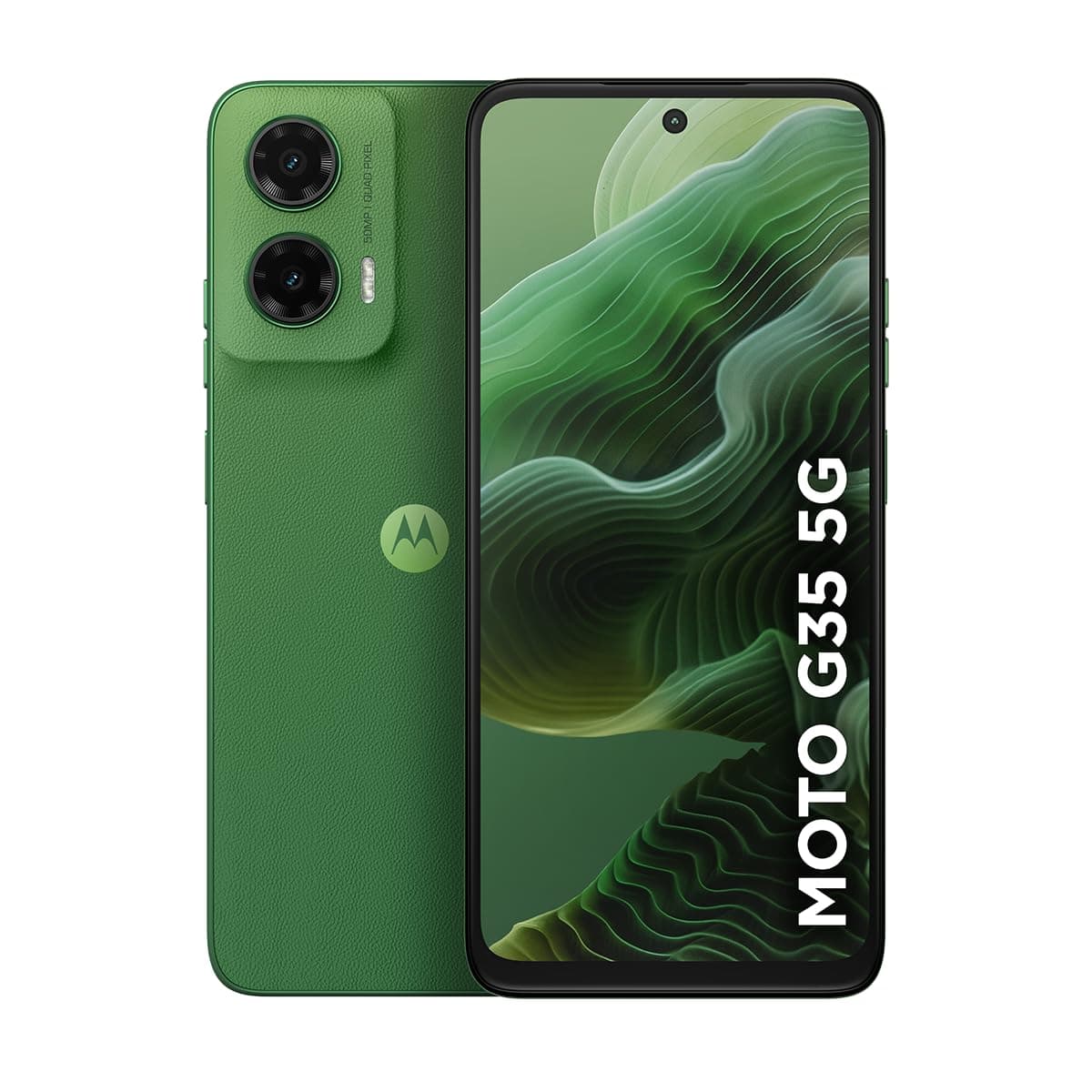 Smartphone Motorola Moto g35 5G - 128GB 12GB (4GB RAM+8GB Ram Boost) e Camera 50MP com AI NFC Tela 6.7" com Superbrilho - Verde