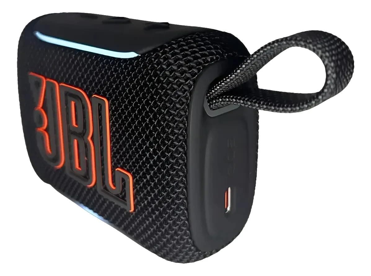 JBL Go 5 Caixa de Som Bluetooth Portátil à Prova d'Água Preta