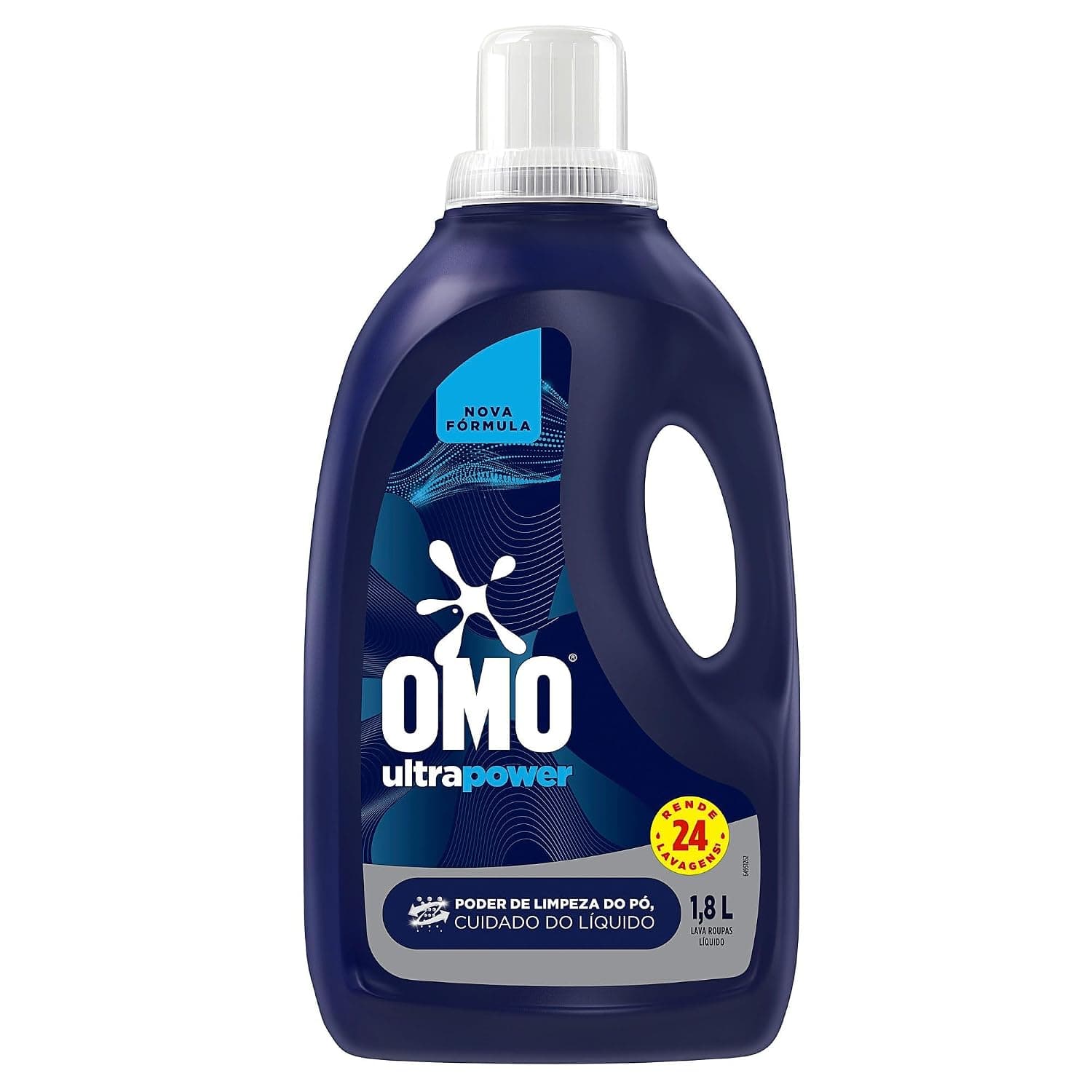 OMO Lava-Roupas Líquido Ultra Power Frasco 1,8L