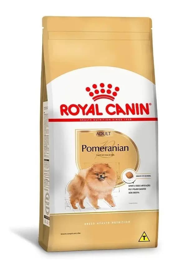 Ração Royal Canin Pomeranian Para Cães Adultos 2,5 Kg