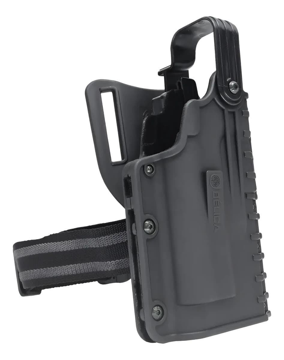 Coldre Black Ops Mid-ride Beretta Apx Glock 17 - Preto