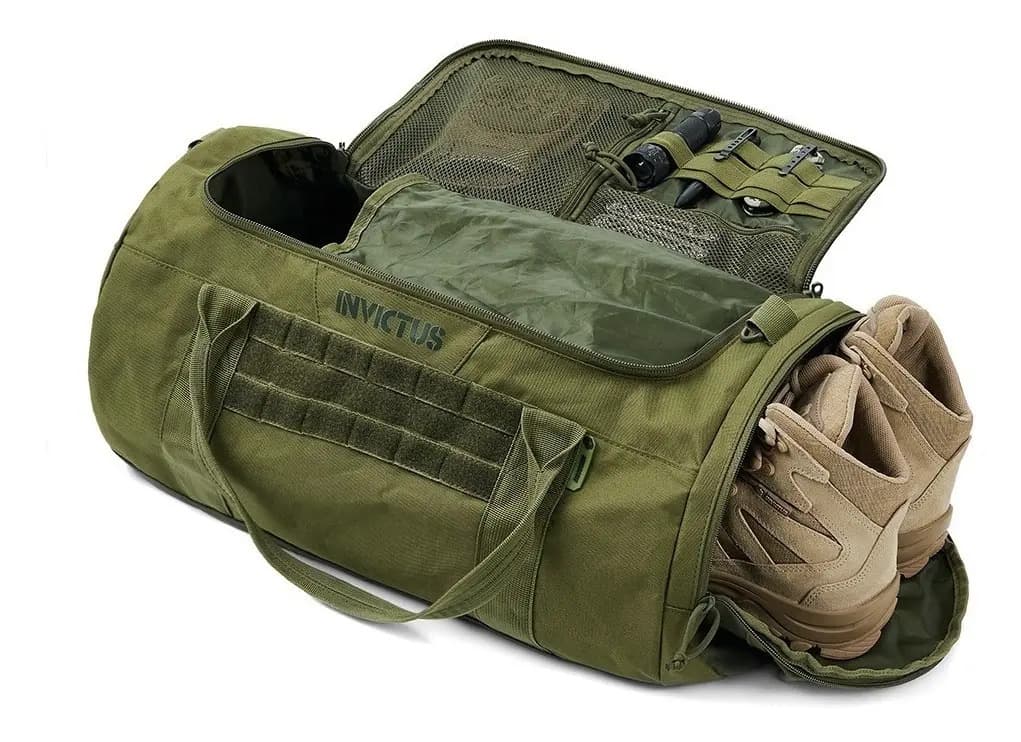 Mala Invictus Discovery Bolsa Tática Duffel Viagem Bag Cac