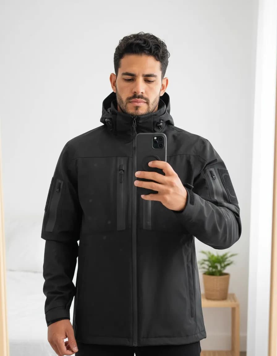 Jaqueta Impermeável Rain 3.0 Invictus Masculina 9 Bolsos