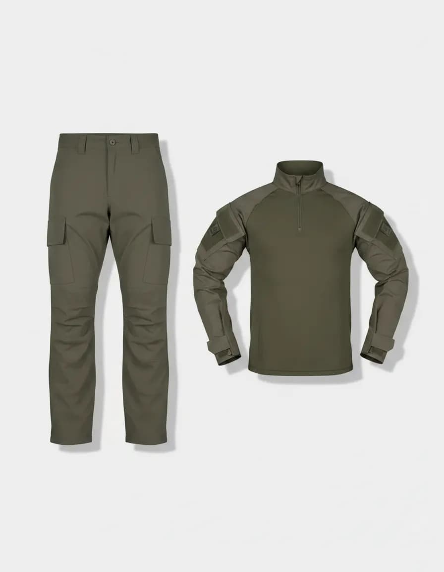 Conjunto Combat Shirt + Calça Combat Verde Oliva - Bélica
