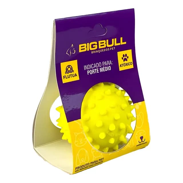 Brinquedo Pet Bolinha Cachorro Com Cravo Porte Grande Médio