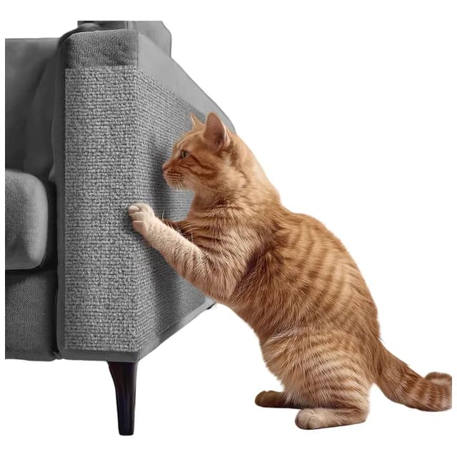Arranhador Adesivo Para Gatos Proteja Sofá E Cama 120x50cm