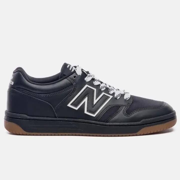 Tenis Nb New Balance 480 Low Unsx.aa Preto Liso 41 Br