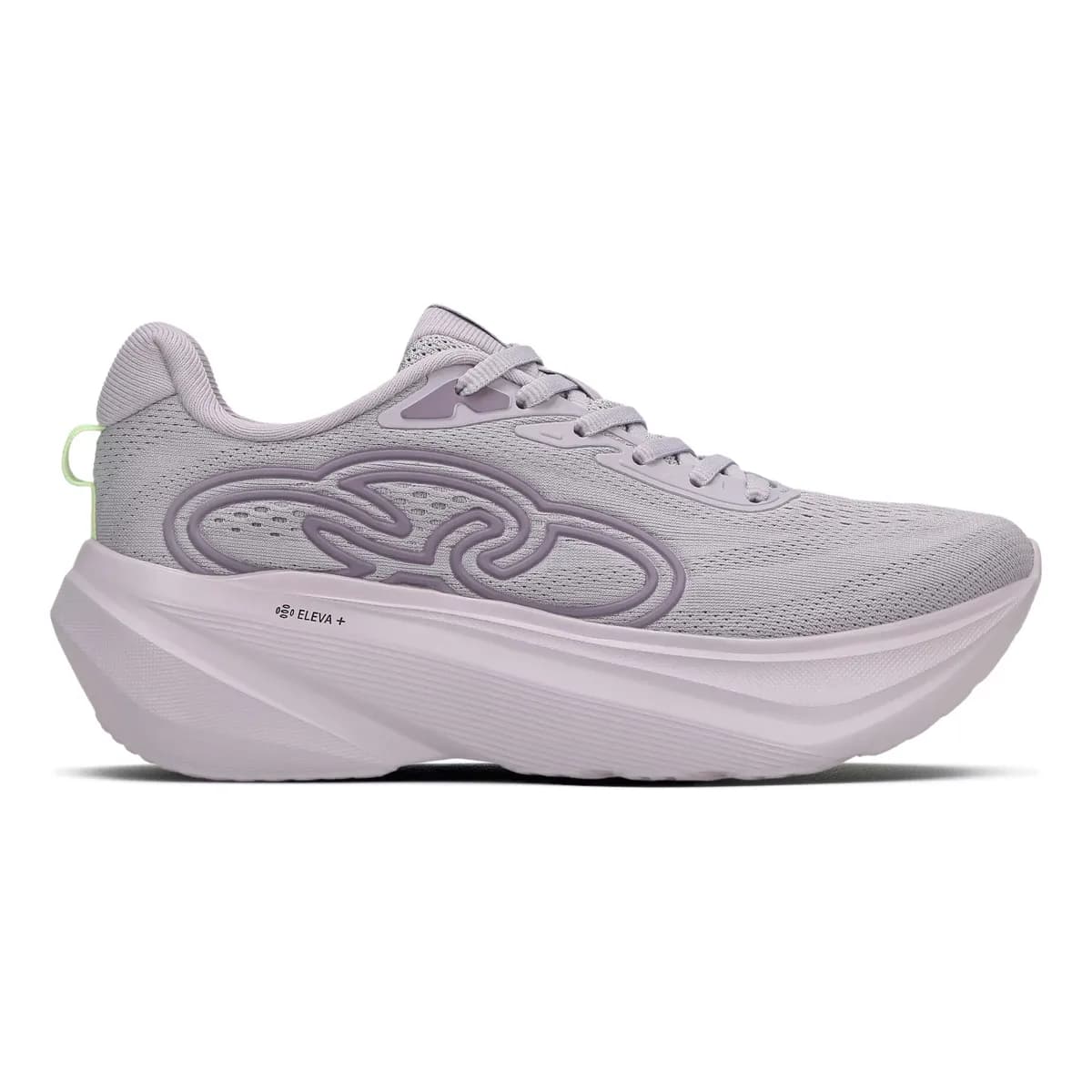 Tênis Feminino Olympikus Grau Leve Confortável Original Lilás Geométrico 37 Br