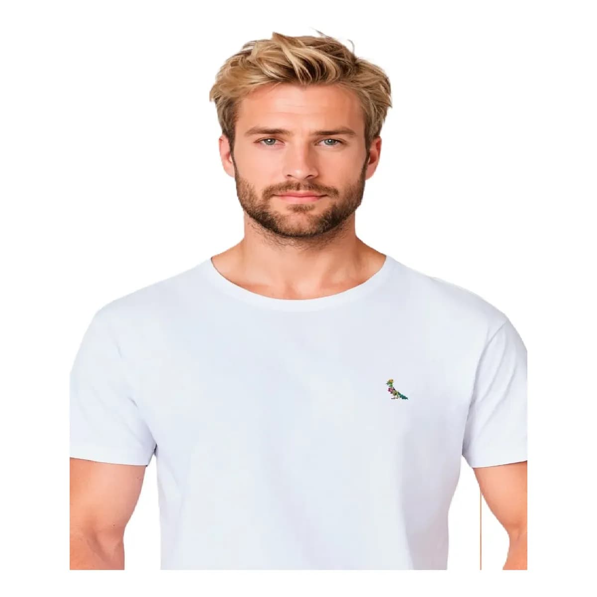 Camiseta Pica Pau Est Escudo Plantas Reserva Branco M