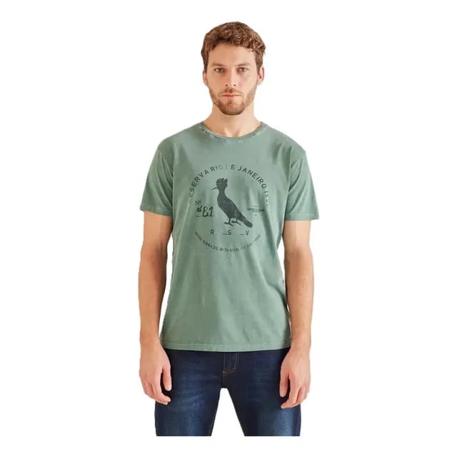 Camiseta Sb Algodão Carimbo Gaze Reserva