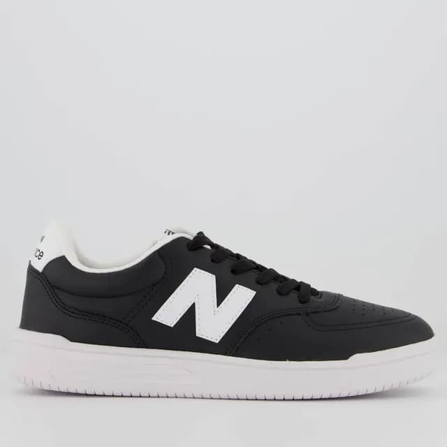 Tênis New Balance Bb80 Logo Preto E Branco