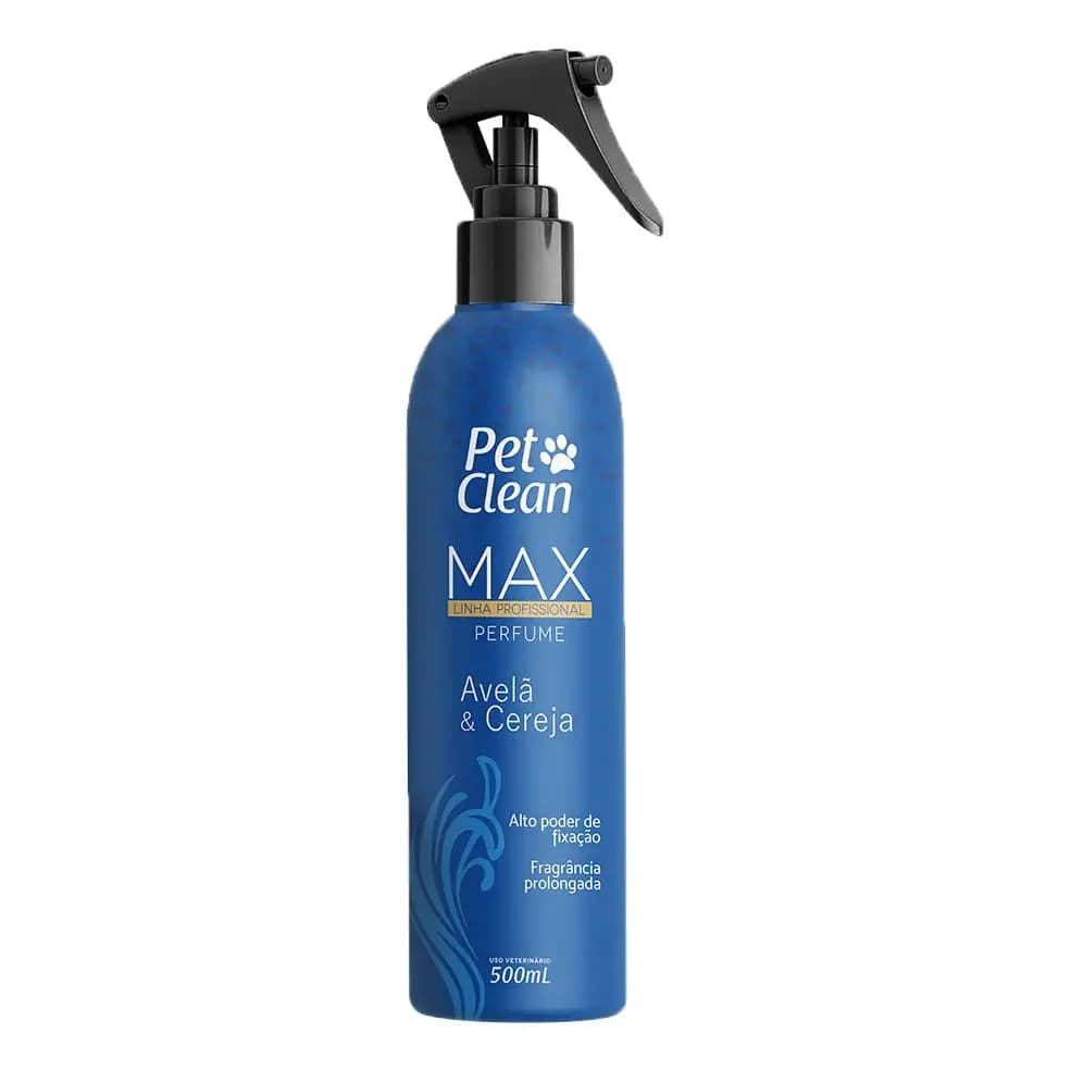 Perfume Avelã & Cereja Max Profissional Pet Clean 500ml Avelã E Cereja