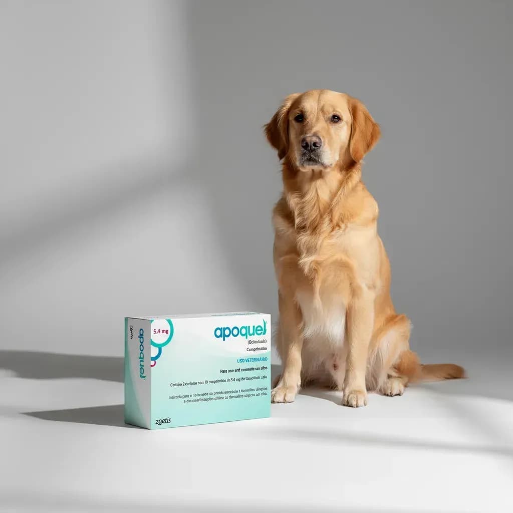 Apoquel 5,4 mg - Para coceira em cães - Zoetis