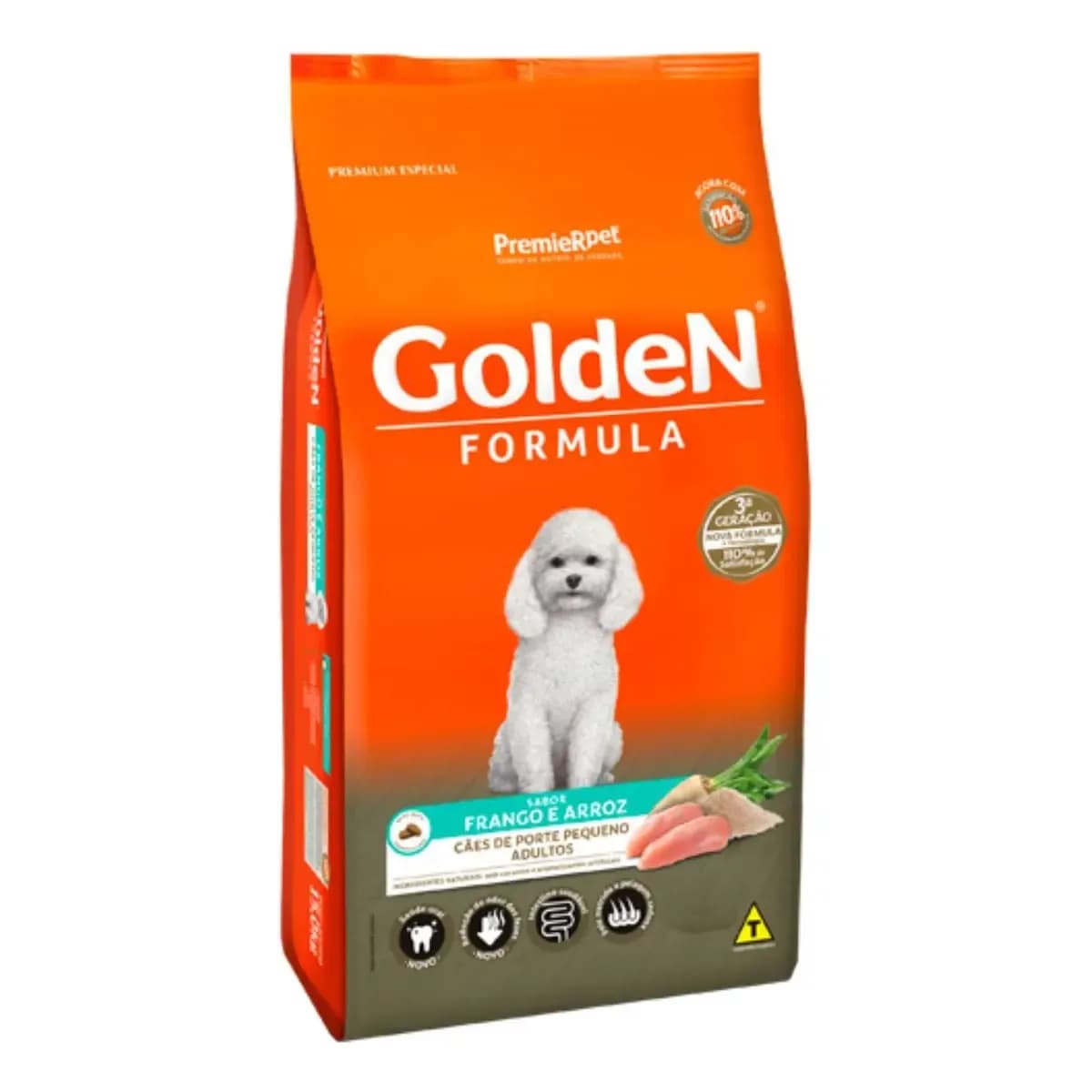 Golden Fórmula Cães Adulto Mini Bits Frango/Arroz 10,1k