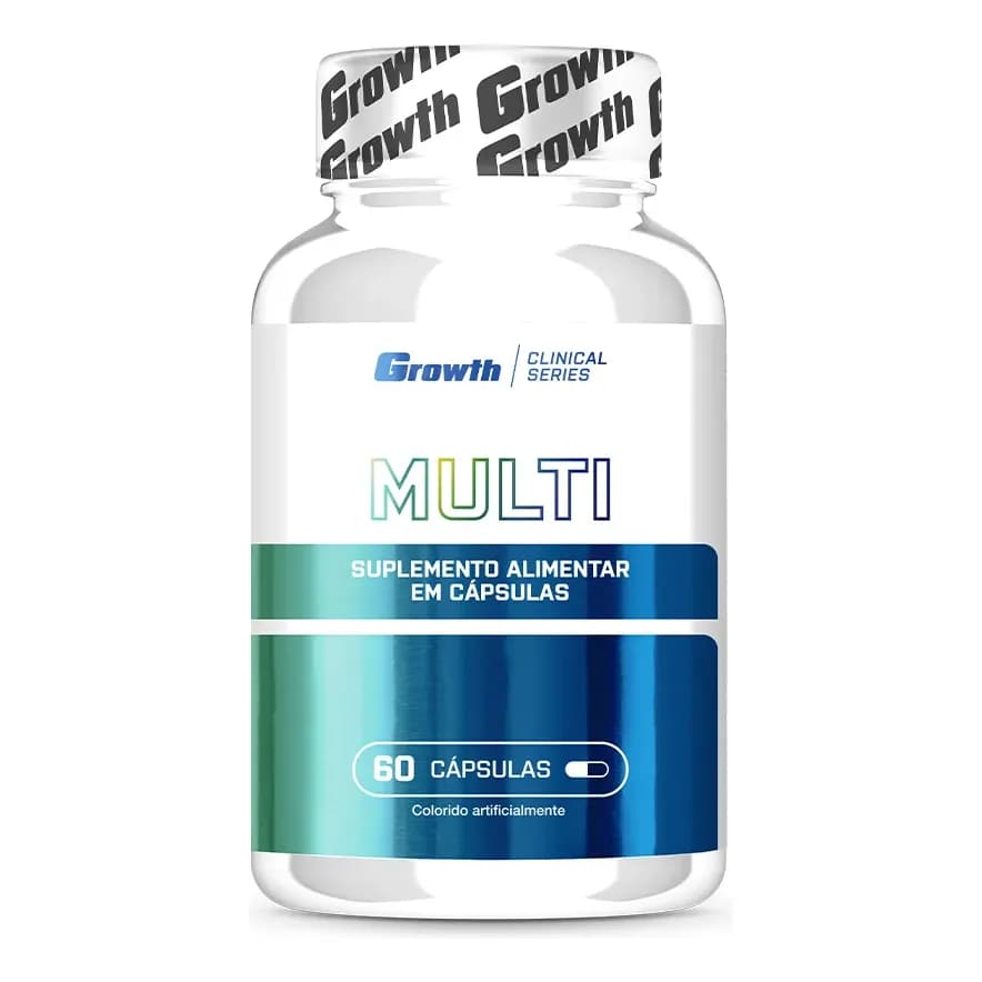 Multivitamínico 60 Cáps. Growth Supplements - Sem Sabor Sem Sabor