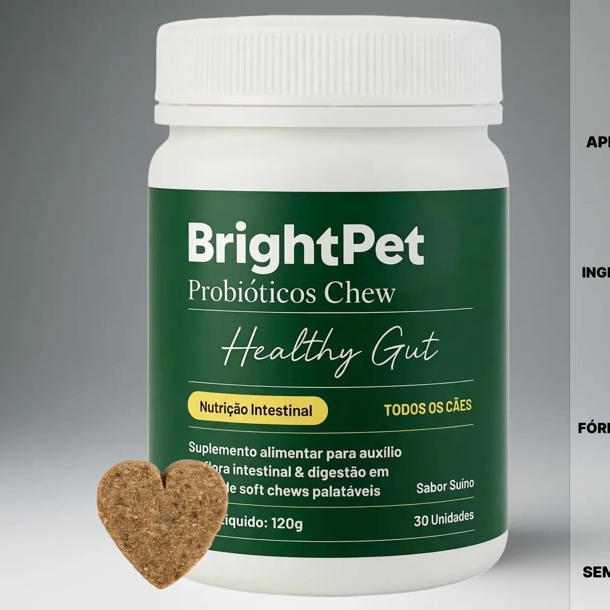 Brightpet Probióticos Para Cães: Flora Intestinal E Digestão
